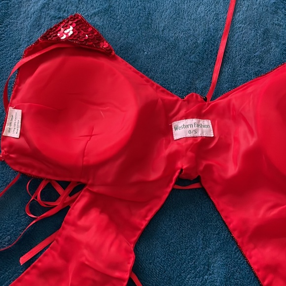 Sequined ๐ฆ top so so cool & brand new never used size us small - S - Picture 6 of 6